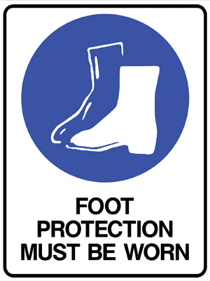 Footwear Must be Worn